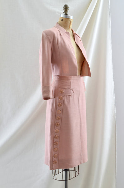 Vintage 1940's Ballet Rose Suit