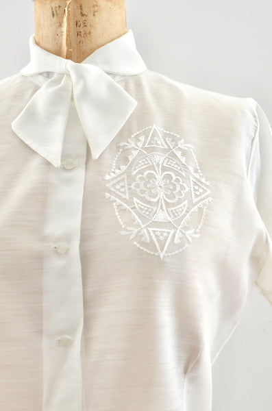 50's White Top / M