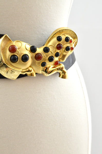Trojan Horse Judith Leiber Belt