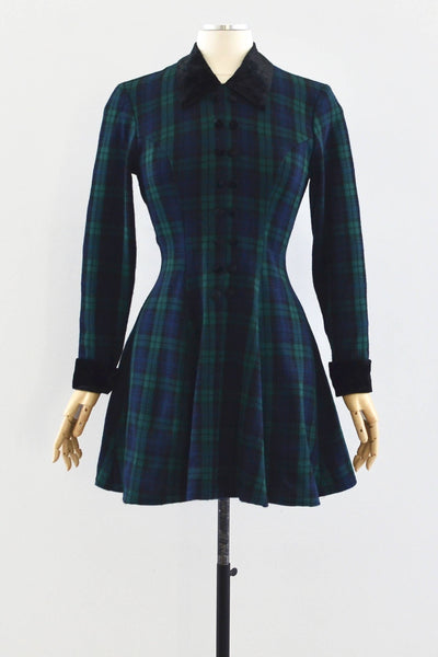 Plaid Skater Dress