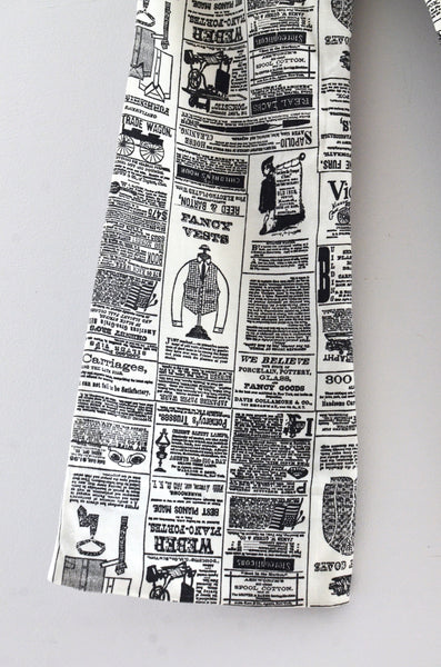 Vintage 1960's It's Pantime Newspaper Pants