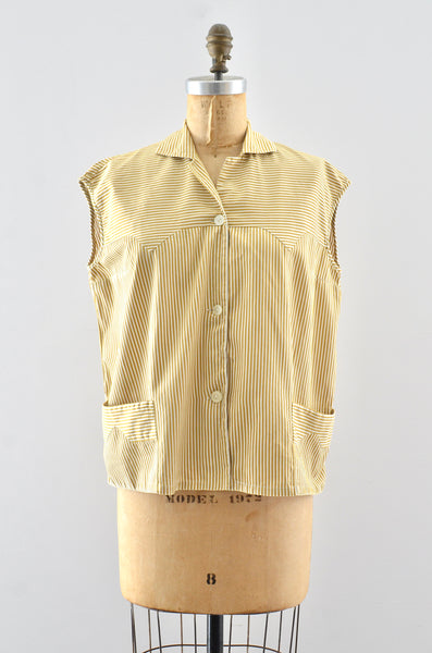 50's Smock Top / M