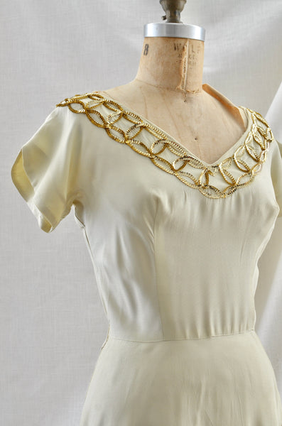 Vintage 1940's Party Dress