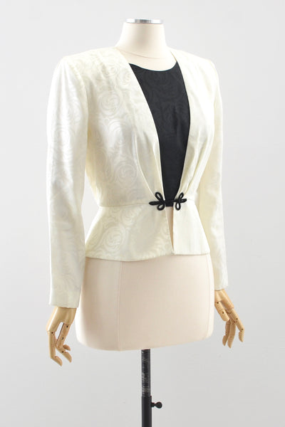 Vintage 80's Embossed Blouse
