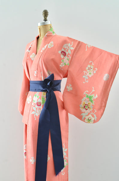 Peach Dezato Kimono