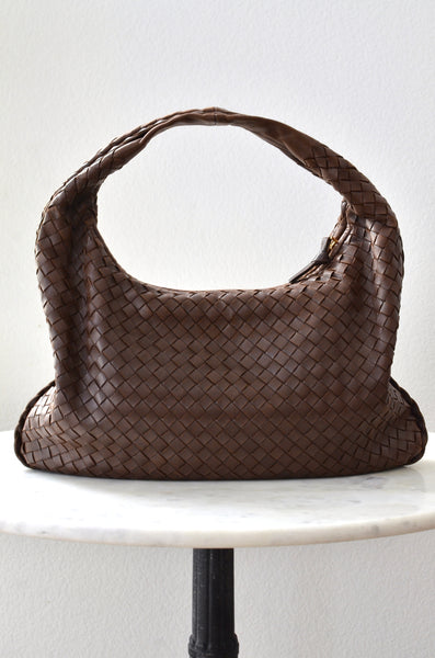 Bottega Veneta Medium Intrecciato Veneta Hobo Bag