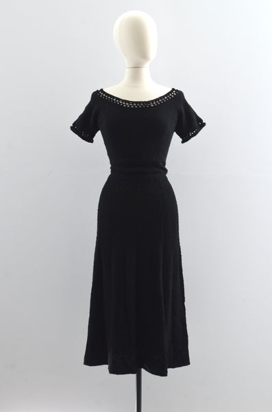 50's Sweater Dress