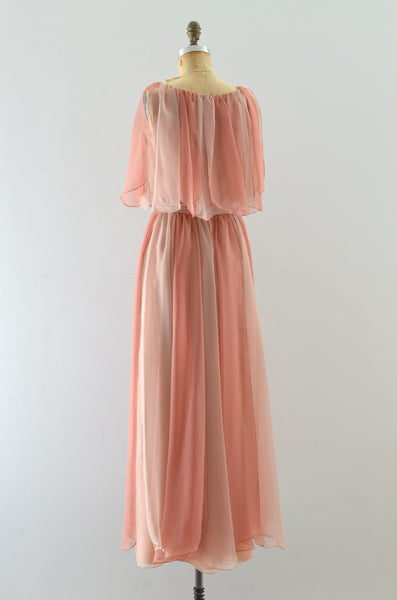 70's Blush Petal Dress