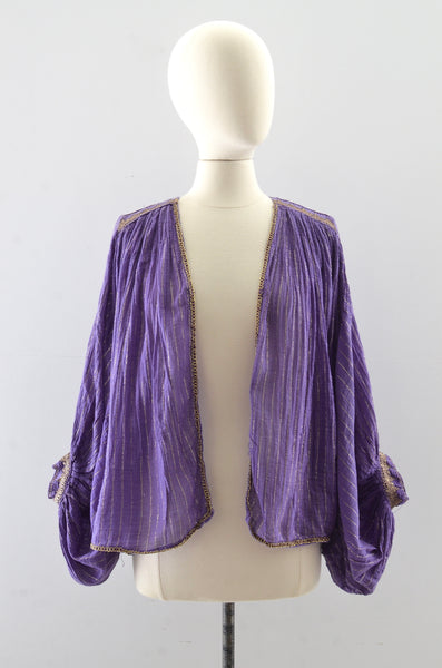 Purple Gauze Jacket