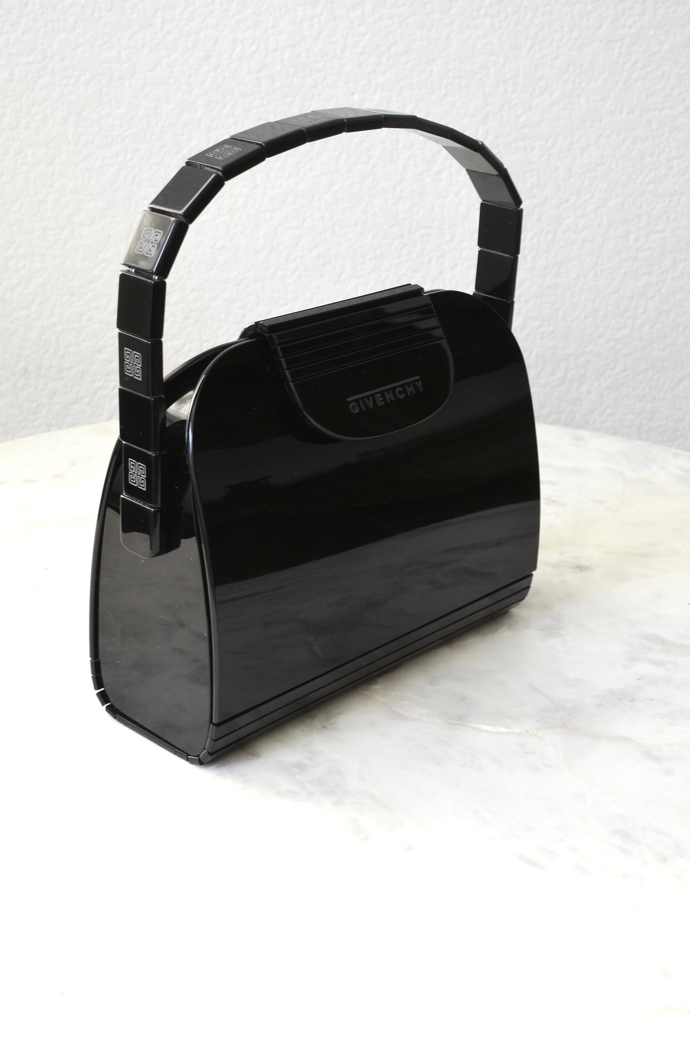 Rare Givenchy Monogram Handle Mini Bag