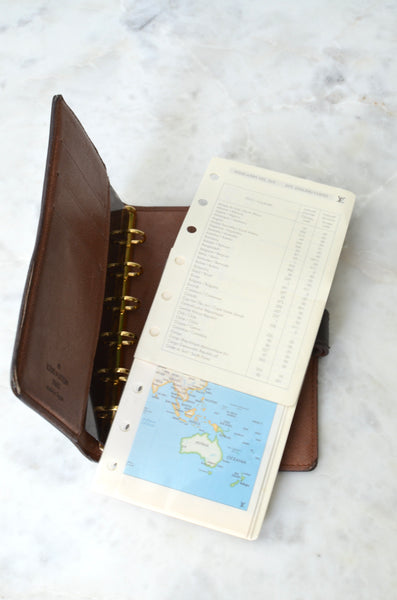 Vintage Louis Vuitton Small Ring Agenda