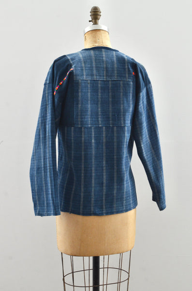 70's Boho Guatemalan Top / xs small
