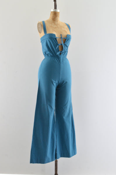 70's Foxy Lady Jumpsuit / XXS XS