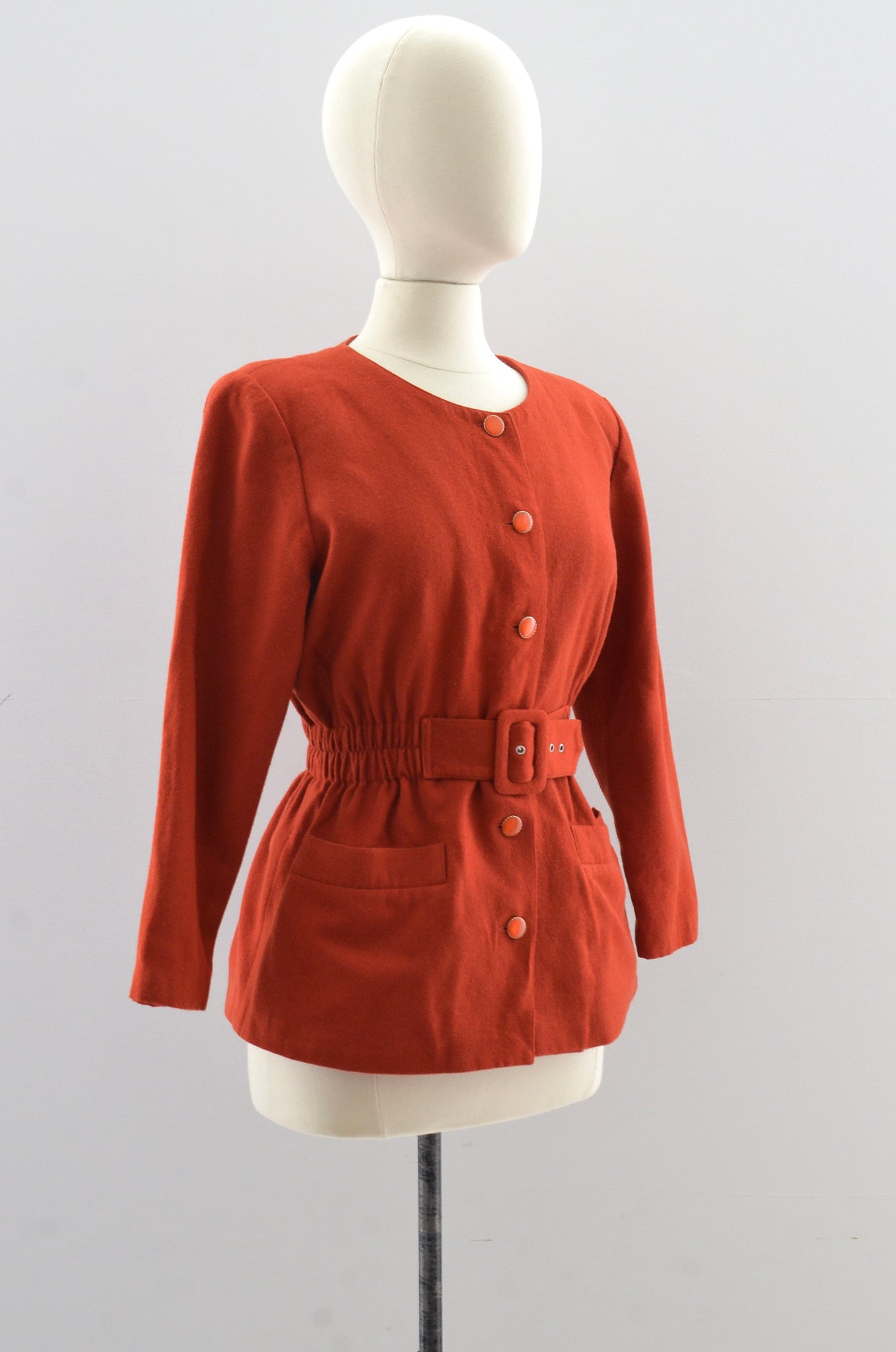 Vintage Burnt Orange Jacket