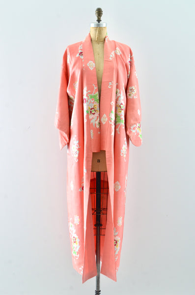 Peach Dezato Kimono