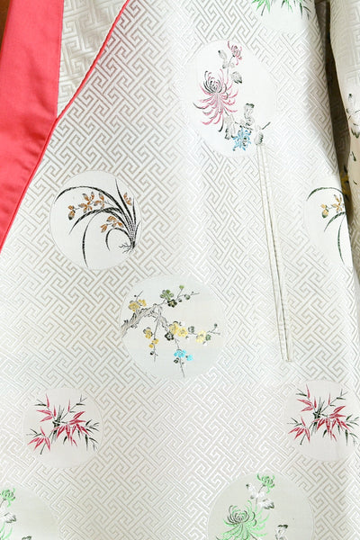 50s Reversible Oriental Swing  Coat - Pickled Vintage