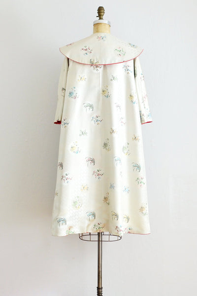 50s Reversible Oriental Swing  Coat - Pickled Vintage