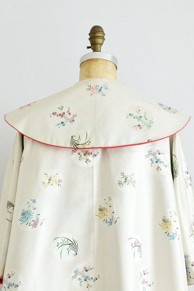 50s Reversible Oriental Swing  Coat - Pickled Vintage