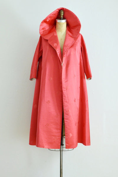 50s Reversible Oriental Swing  Coat - Pickled Vintage