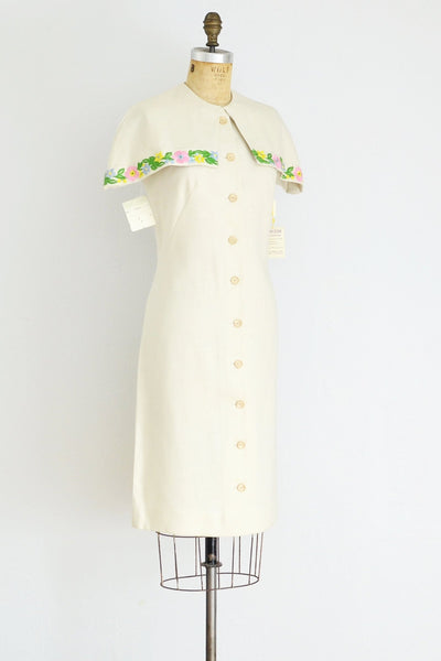 Button Front Dress - Pickled Vintage