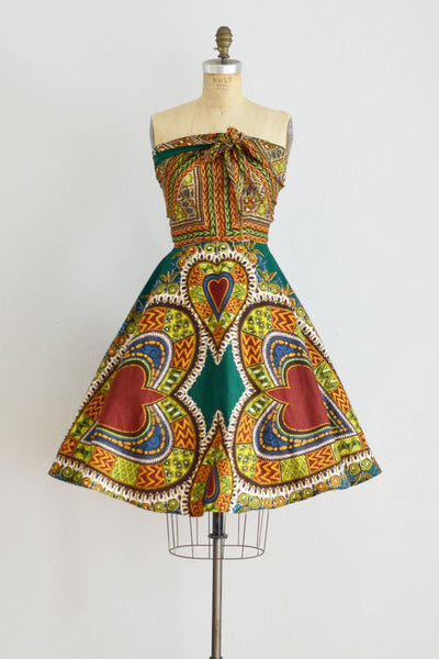 Vintage 50s Hawaiian Wrap Dress - Pickled Vintage