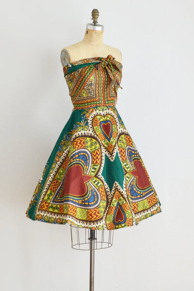 Vintage 50s Hawaiian Wrap Dress - Pickled Vintage
