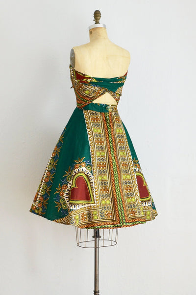 Vintage 50s Hawaiian Wrap Dress - Pickled Vintage