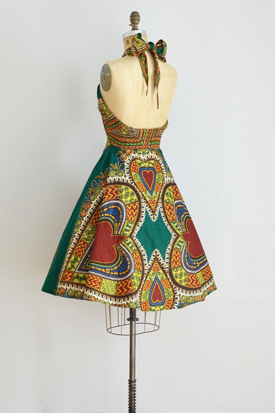 Vintage 50s Hawaiian Wrap Dress - Pickled Vintage