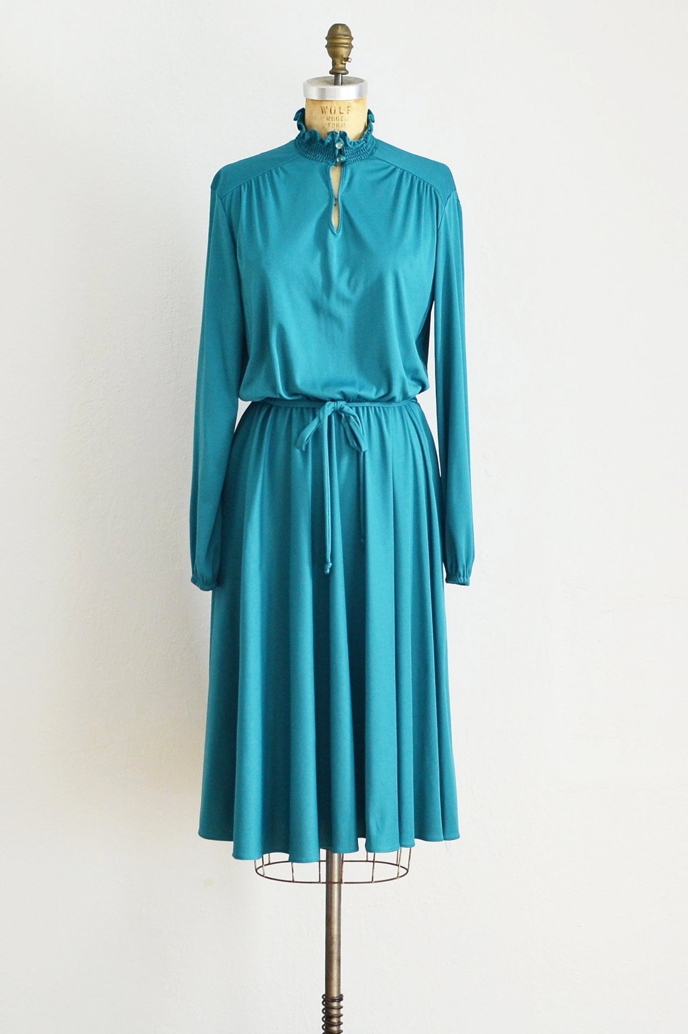 Teal Dress - Pickled Vintage