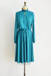 Teal Dress - Pickled Vintage