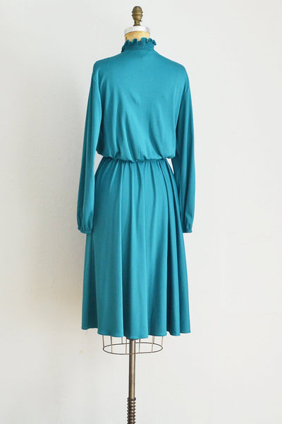 Teal Dress - Pickled Vintage