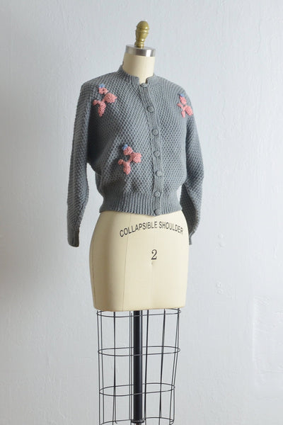 Vintage 1950s Poodle Sweater - Pickled Vintage