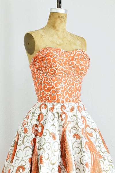 Fred Perlberg Strapless Dress - Pickled Vintage