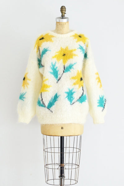 Fuzzy Mohair Sweater - Pickled Vintage