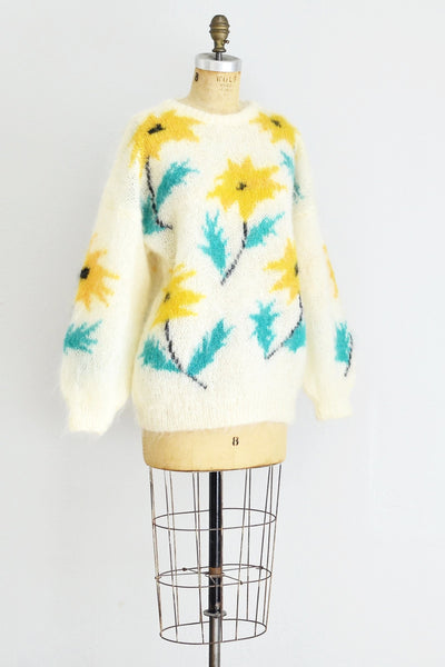 Fuzzy Mohair Sweater - Pickled Vintage
