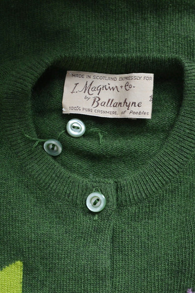 Vintage Harlequin Ballantyne Cardigan - Pickled Vintage