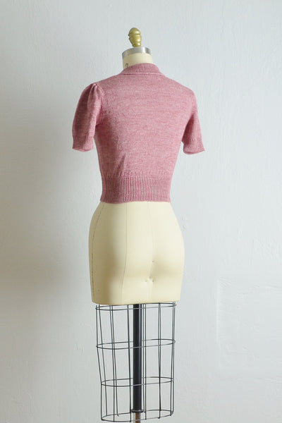 Vintage 1970s Cropped Arpeja Sweater - Pickled Vintage