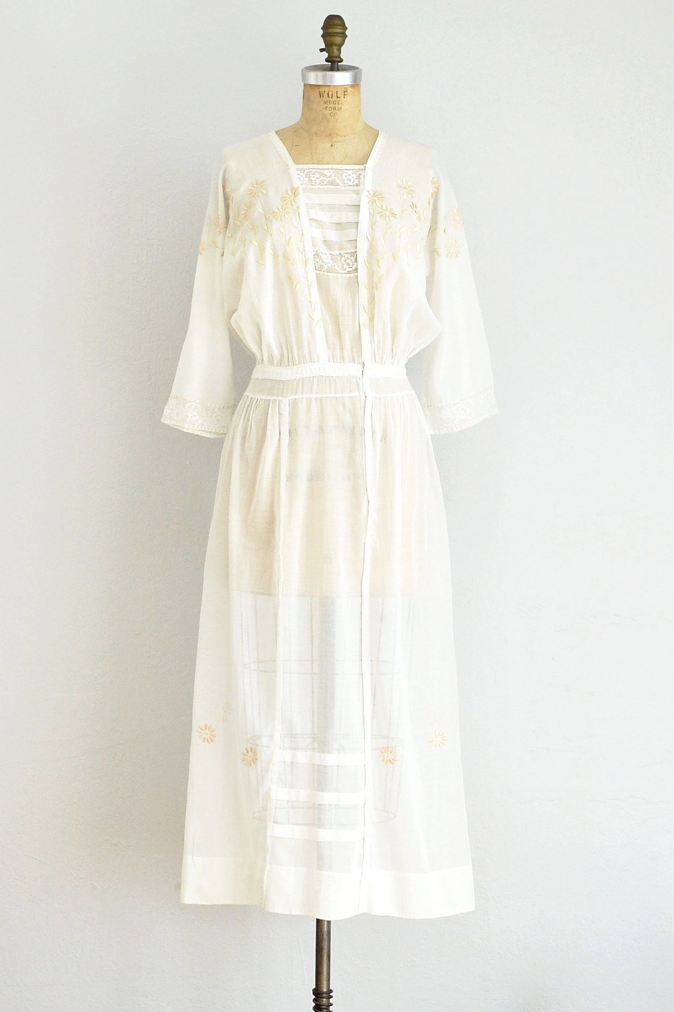 Edwardian Lawn Dress - Pickled Vintage