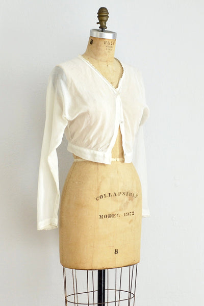 Edwardian Lawn Top - Pickled Vintage