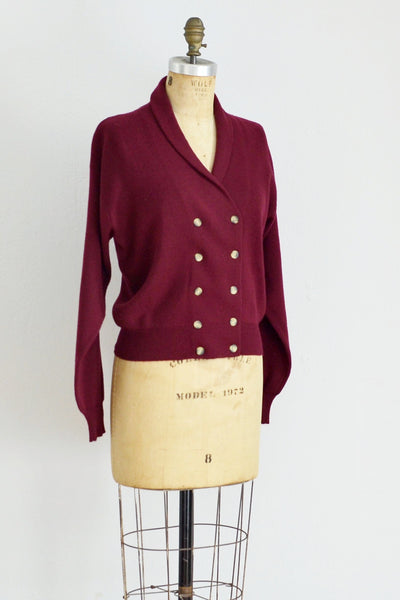 Double Breasted Cardigan - Pickled Vintage