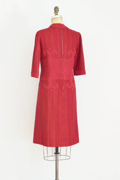 1960s Red Dress - Pickled Vintage