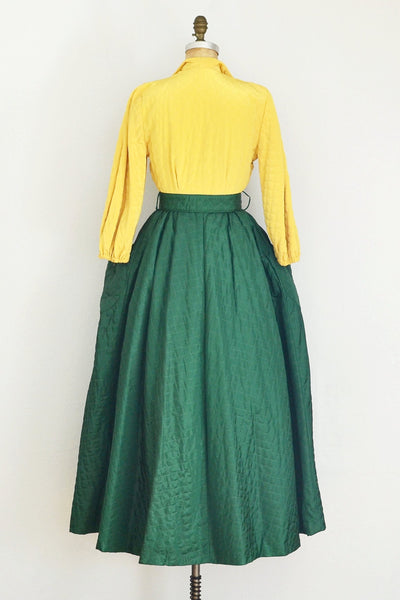 1940s Over Dress - Pickled Vintage