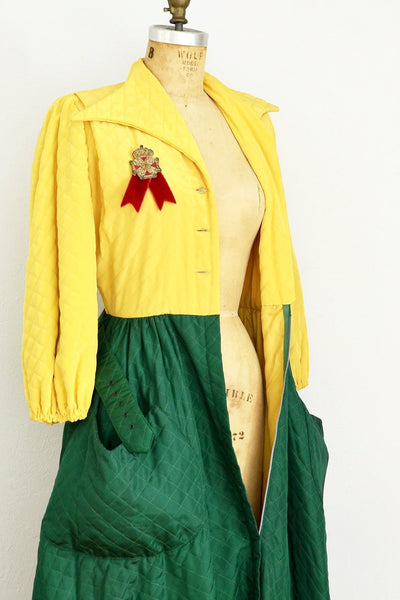 1940s Over Dress - Pickled Vintage
