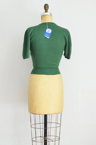 50s Cropped Sweater - Pickled Vintage