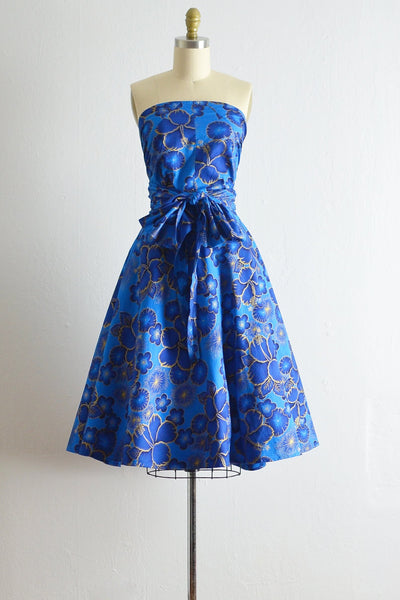 Vintage 1950s Hawaiian Wrap Dress - Pickled Vintage
