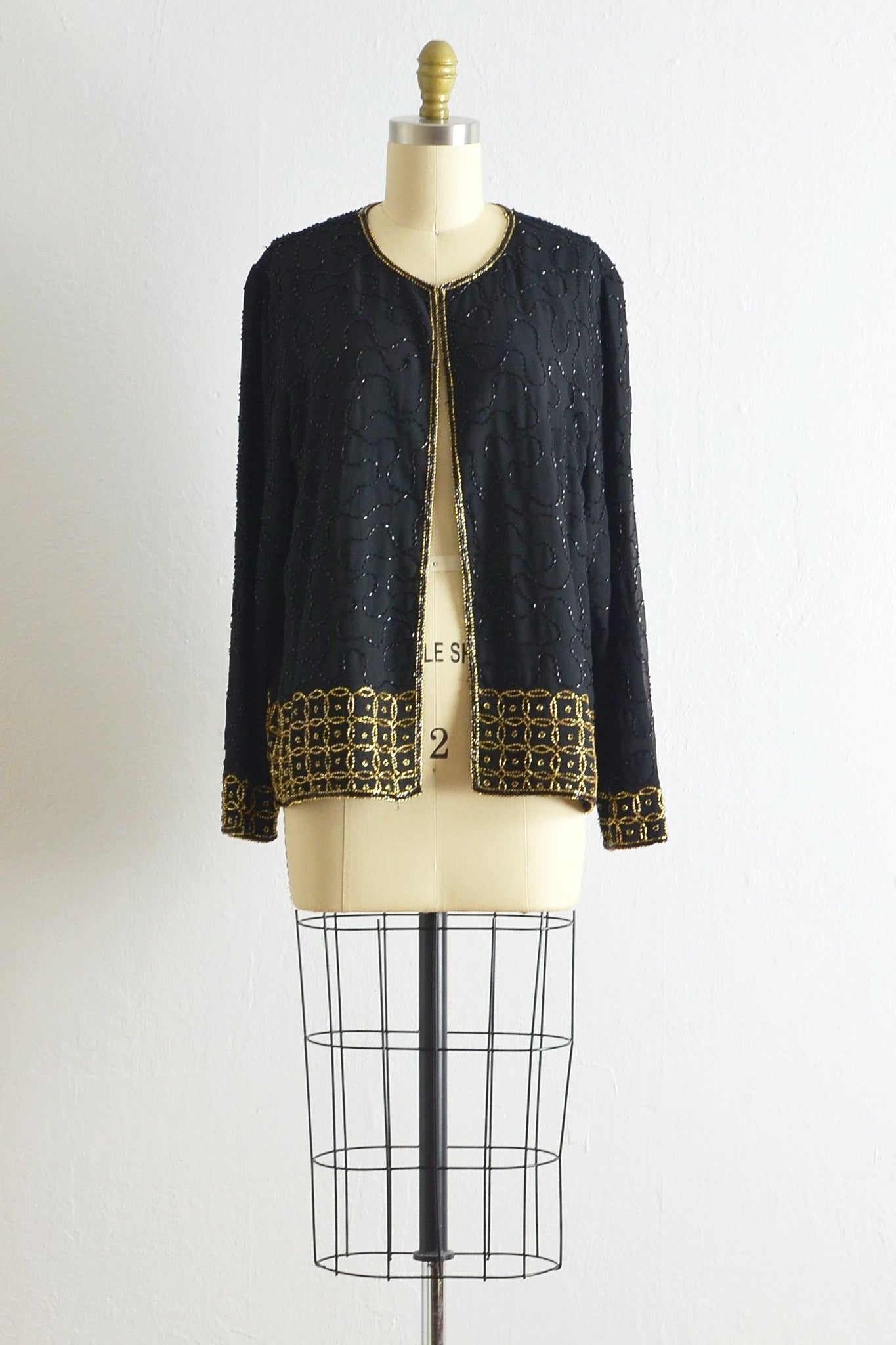 Vintage Beaded Cardigan - Pickled Vintage