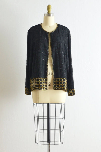 Vintage Beaded Cardigan - Pickled Vintage