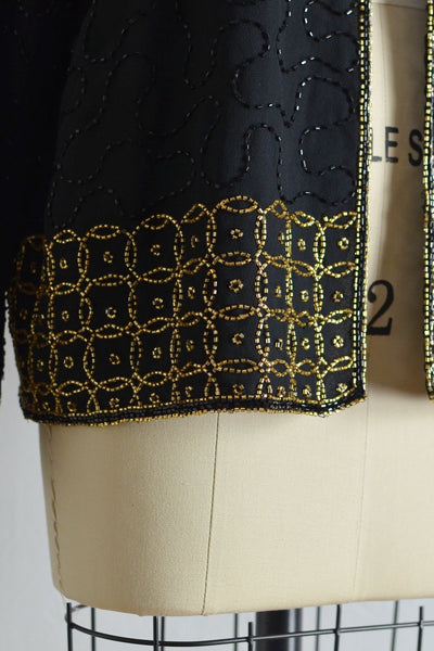 Vintage Beaded Cardigan - Pickled Vintage