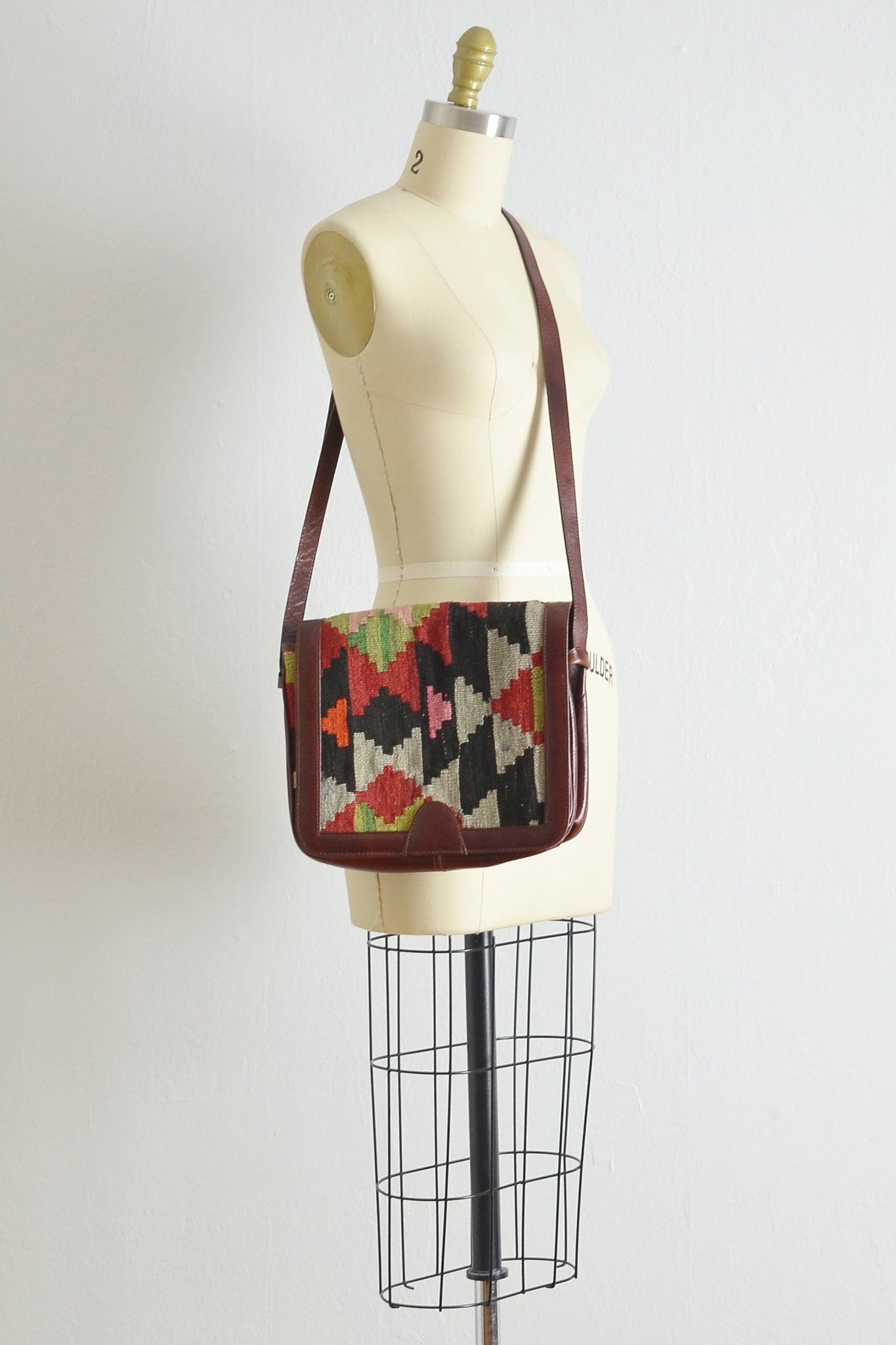 Vintage Kilim Crossbody Bag - Pickled Vintage