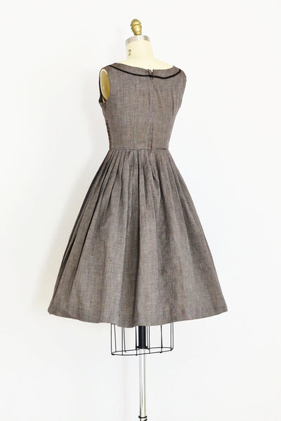 1950s Pleated Dress - Pickled Vintage